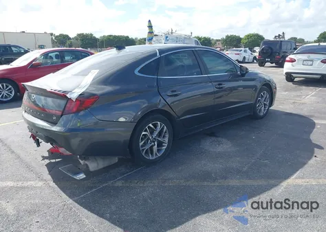2021 Hyundai Sonata Sel из США, поврежденный, VIN 5NPEL4JA8MH112713